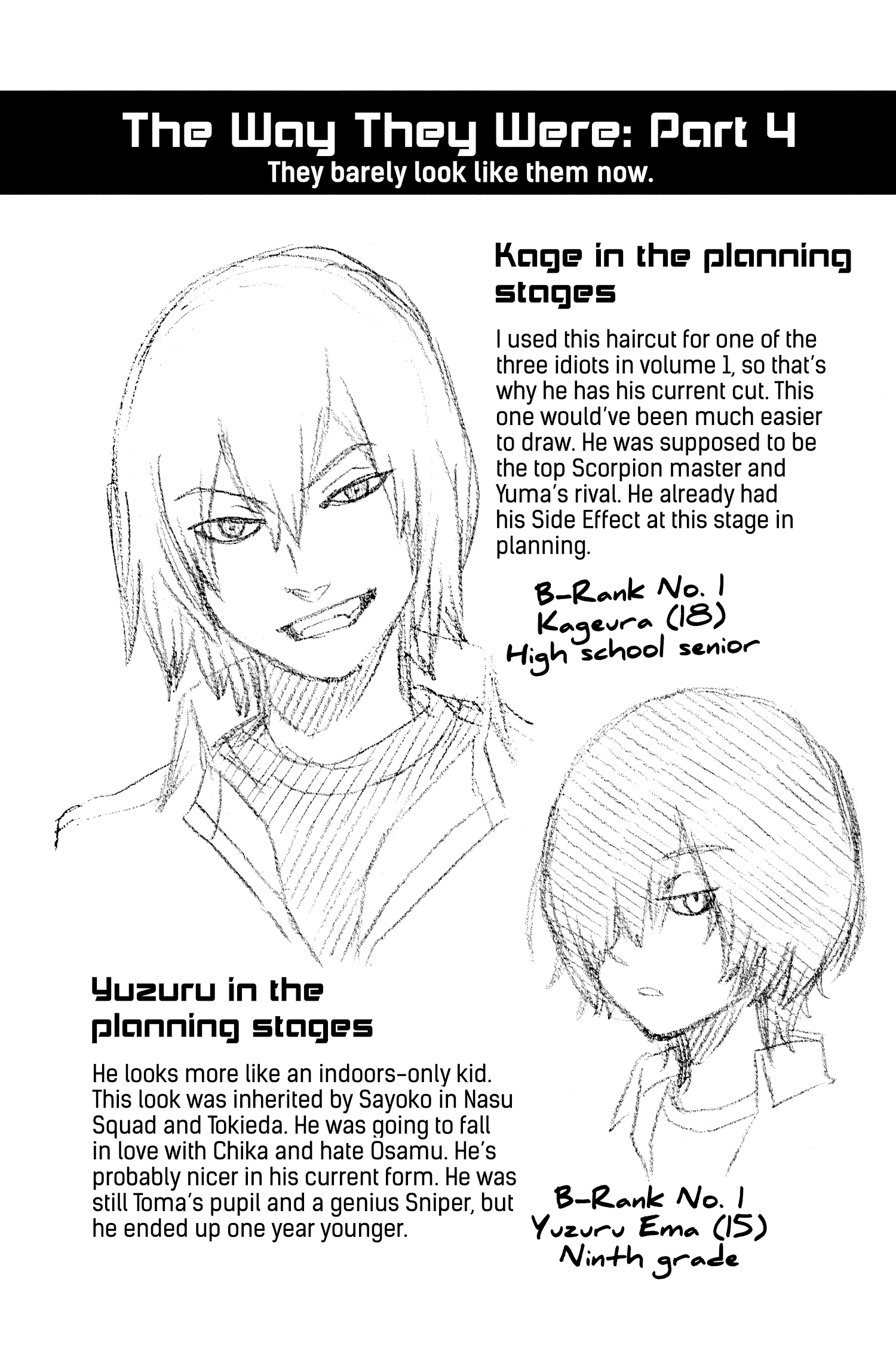 Prototypes & Rejected Storyboards